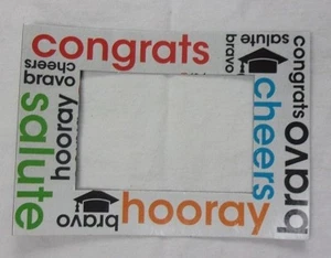 1 Large Graduation Magnet Picture Frame Home Locker Office Gift - Picture 1 of 2