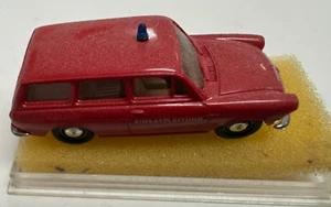 Vintage Volkswagen-like VW 1500 Variant Fire Brigade Model Car Red - Picture 1 of 3