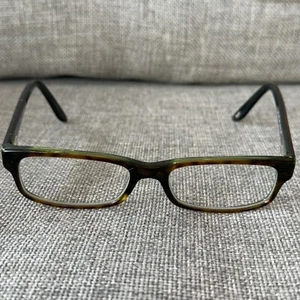 Ray-Ban Eyeglasses Frames RB5187 2445 Brown Rectangular 50-16-140 Frame Only - Picture 1 of 10