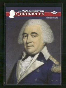 2022 Historic Autograph's Washington Chronicles Card #149 Anthony Wayne "Mad" - Picture 1 of 2
