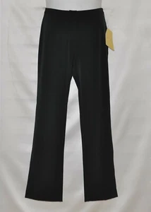Linea by Louis Dell'Olio Stretch Fly Front Pants Size S Black - Picture 1 of 2