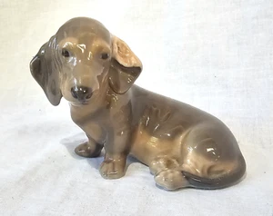 Royal Copenhagen Denmark Dackel Hund Figur 3140 - Bild 1 von 8