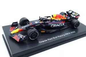 1/64 Reb Bull RB18 World Champion 2022 Max Verstappen by Minimax Spark Y254 - Picture 1 of 4