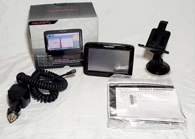 Nextar GPS Q4 Series  NIB 4.3” Touchscreen TTS Voice Prompts Entire USA Map - Image 1 of 4
