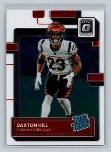 Daxton Hill 2022 Donruss Optic #257 Cincinnati Bengals RC Rookie C11 - Picture 1 of 2