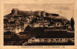 France 1936 postcard Villeneuve-Les Avignon Le fort Dsint-Andre (1771) - Picture 1 of 2