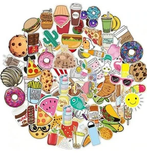 105 piezas. Calcomanías de vinilo Food Foodie impermeables pegatinas VSCO - Imagen 1 de 7