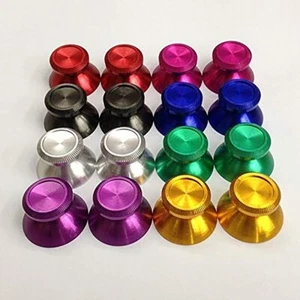 2PCS Durable Metal Joystick Thumb Stick Grip Cap Cover For PS5 Analog Controller - Picture 1 of 13