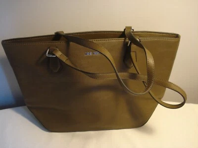 Bolso de Mano Nine West - Patrón de Guijarro Verde Oliva Foto 1 de 4