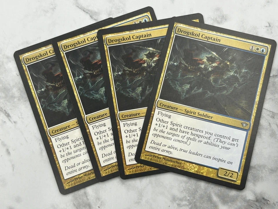 4x Drogskol Captain x4 - Dark Ascension - Magic The Gathering MTG #136/158 - NM - Image 1 of 1