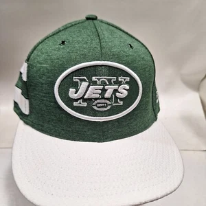 New Era 59Fifty New York Jets Green White 7 3/8 Fitted Hat Cap NFL - Picture 1 of 6