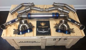 Lamborghini Gallardo Titanium VIP Exhaust Package by Millionaire Racing! - Picture 1 of 8
