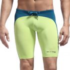 Zonbailon Men's Medium Pants Swimming Cycling Fitness Pants Bathing Suits