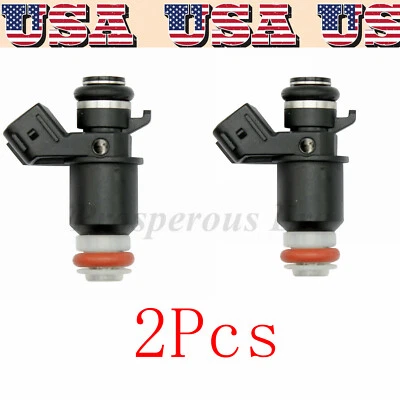2Pcs New Fuel Injectors Fit For 2005-09 Suzuki Boulevard C50 / M50 16450-PLD-003 - Image 1 of 4