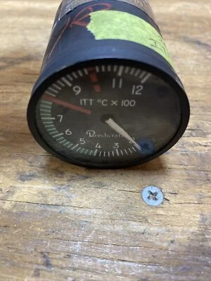 INDICADOR DE TEMPERATURA HAWKER BEECHCRAFT P/N 90-384026-29 Foto 1 de 4