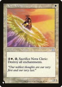 Nova Cleric The List XQX MTG Magic - Foto 1 di 1