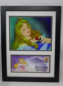 USPS 2008 First Day of Issue Sleeping Beauty Print with Postage Stamp w/Frame - Picture 1 of 8
