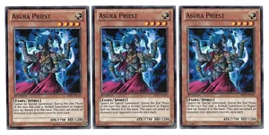 3x Asura Priest - (BP01-EN125 - 1ª Edición - Starfoil Raro) - LP - Yugioh - Imagen 1 de 1