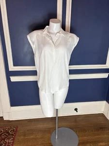 NUEVO CON ETIQUETAS BLUSA MUJER KERISMA BLANCA SIN MANGAS TALLA PEQUEÑA - Imagen 1 de 8