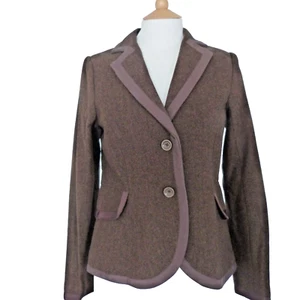 BNWT*JOULES * GRANDSTAND JACKET SZ 12 BROWN *Spring* - Picture 1 of 10