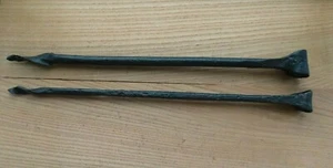 Fine Antique Pair of Viking Kievan Rus Drills Auger Tools 12-15AD - Picture 1 of 11