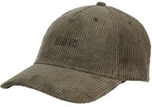 Nueva gorra de béisbol de pana AllSaints ESF-12247, talla única en verde militar - Imagen 1 de 6
