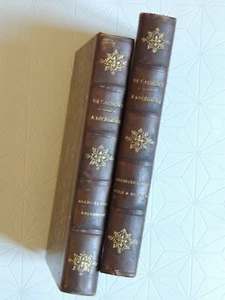 2 tomes Arcisse de Caumont Abécédaire Architecture religieuse civile & miltaire - Picture 1 of 6