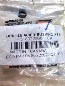 Buje de marco de parachoques trasero Ski Doo OEM 2003 518322368 nuevo stock antiguo - Imagen 1 de 2