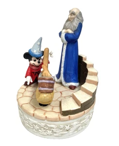 WDP Disney Musical Memories FANTASIA Music Box Limited Edition Mickey Mouse - Picture 1 of 4