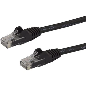 StarTech.com 50cm CAT6 Ethernet Cable - Black CAT 6 Gigabit Ethernet Wire -650MH - Photo 1/9