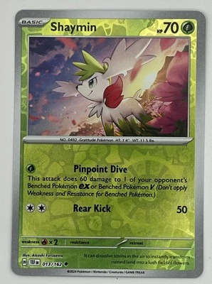 Shaymin 013/162 Sv05: Temporal Forces Reverse Holo - Image 1 of 3