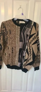 Vintage St. Croix 90s Sweater Cotton/Microfiber Made In USA Size M - Picture 1 of 15