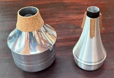 2 Mutes - Genuine Harmon Wow Wow and Straight Eastrock - Image 1 of 4