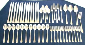 PLATA ROGERS VINTAGE (49 piezas) WYNDHAM DISCTION 1881 - Imagen 1 de 12
