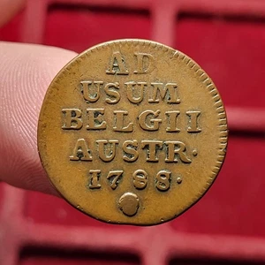 #111-3 ~ BELGIQUE - PAYS-BAS AUTRICHIENS 1 Liard Joseph II 1788 Bruxelles - Imagen 1 de 2