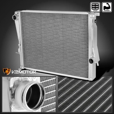 Fits 1998-2002 BMW Z3 M Coupe L6 3.2L 2 Row Core Aluminum Cooling Radiator 98-02 Foto 1 de 4