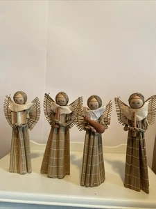 House Of Lloyds Navidad Alrededor del Mundo Cuarteto Ángel de Paja 1993 con caja - Imagen 1 de 8