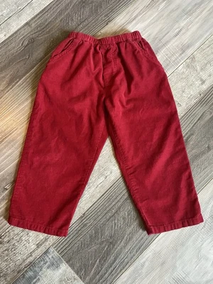 Pantalones de pana rojos vintage The Bailey Boys talla: 24M hechos en EE. UU. ~Navidad~ Foto 1 de 4