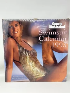 1993 Sports Illustrated Swimsuit Calendar Kathy Ireland cover 15x15” Sealed New - Picture 1 of 4