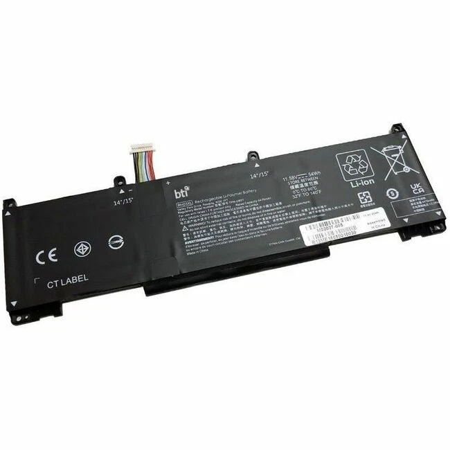 Bateria de substituição BTI 3 células Li-ion 11.4V para HP ProBooks RH03XL-BTI - Imagem 1 de 1