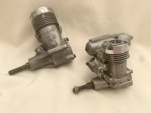 O.S. 10 & 30 Glow Model Aero Engine c1980’s In Good Condition but incomplete - Picture 1 of 9