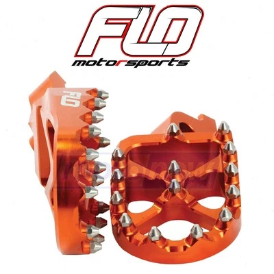 Flo Pro Series Foot Pegs for 2014-2016 Husqvarna FE501 - Body Foot Controls tc Foto 1 de 4