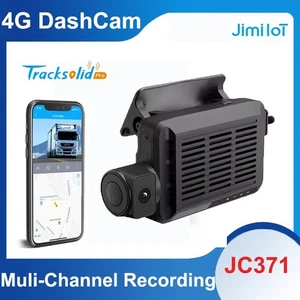 Jimiot JC371 4G AI DashCam 3 Canali Live Video GPS Tracciamento Monitoraggio Remoto - Foto 1 di 12