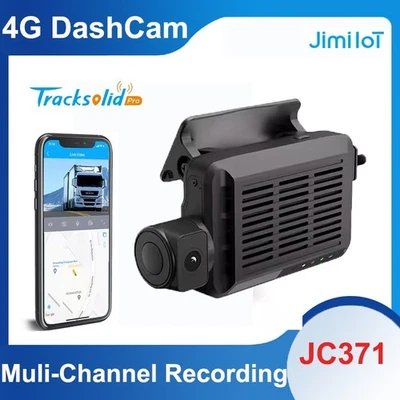 Jimiot JC371 4G AI DashCam 3 Channels Live Video GPS Tracking Remote Monitoring - Image 1 of 4