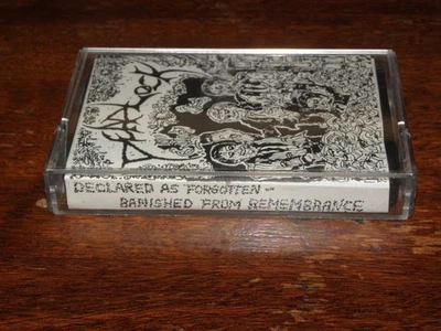 DEADLOCK - DECLARED AS FORGOTTEN (CASSETTE DEMO 1989) ULTRA RARE! / CRE - Image 1 of 4