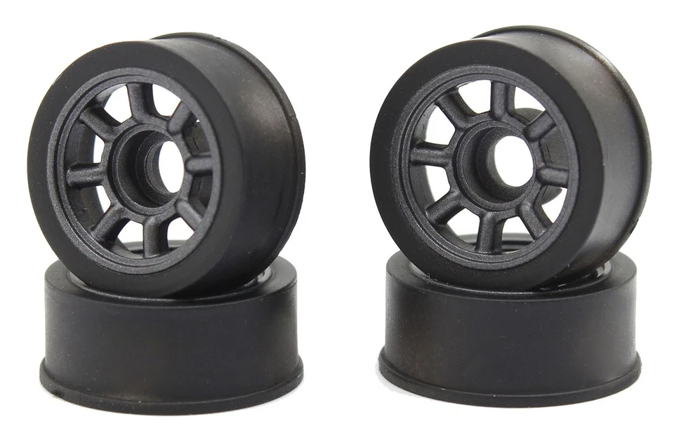 Kyosho Watanabe 8 spoke wheels (RWD/Narrow/Offset 0/4 pieces) MZH020GM - Image 1 of 1