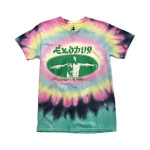 Bob Marley Exodus Tee Shirt Short Sleeve Tie Dye Small - Picture 1 of 5