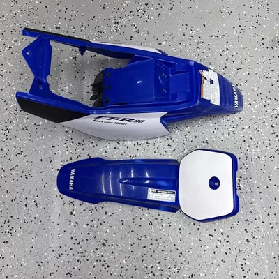 Yamaha TTR90E 2000-2007 juego de plásticos azules matrícula OEM Foto 1 de 4