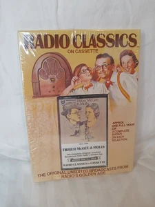 Nastro cassetta originale radio show 1949 fibra McGee e Molly in scatola sigillato - Foto 1 di 3