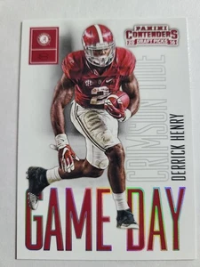 2016 Panini Contenders Draft Picks - Game Day Tikcets Derrick Henry #8 - Picture 1 of 2
